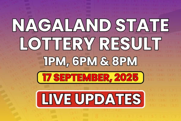 Nagaland State Lottery Result Today