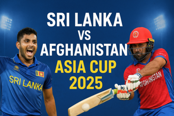 Sri Lanka vs Afghanistan Asia Cup 2025