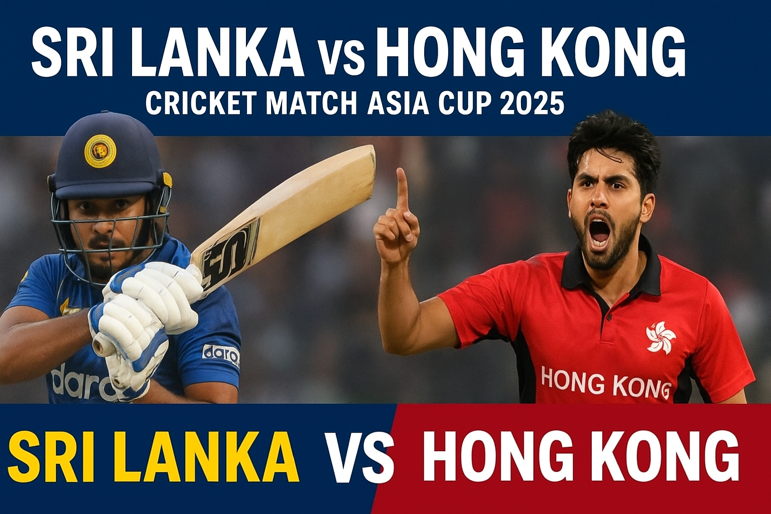 Sri Lanka vs Hong Kong Cricket Match Asia Cup 2025