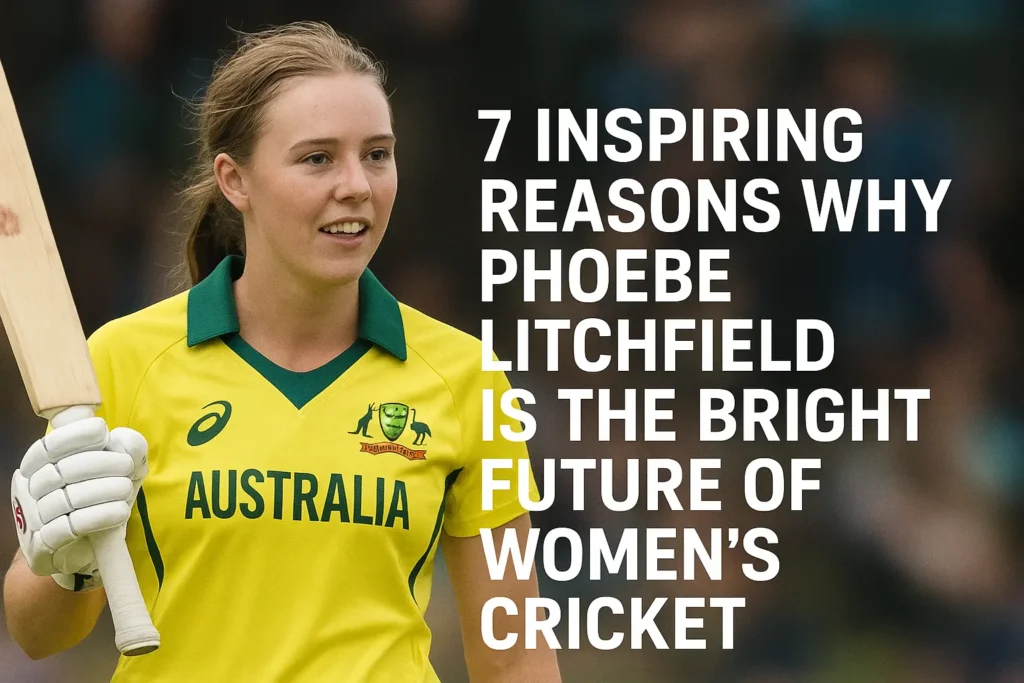 7 Inspiring Reasons Why Phoebe Litchfield Is the Bright Future of Women’s Cricket