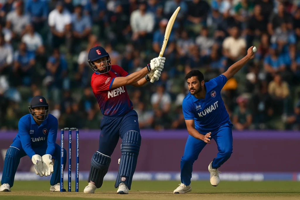 Nepal vs Kuwait Live Match Update 2025 – 7 Powerful Highlights from ICC Men’s T20 World Cup Qualifier