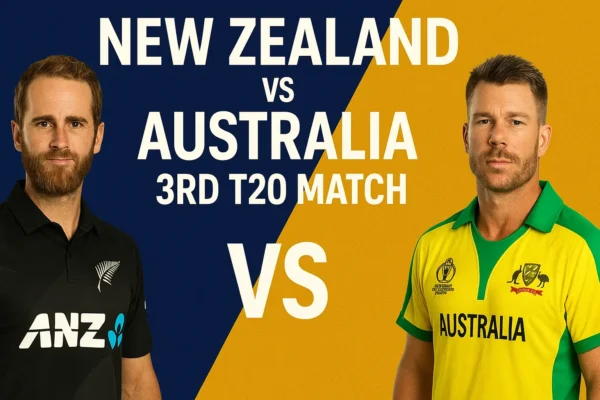 New Zealand vs Australia 3rd T20 Match Today: शानदार मुकाबले में कौन मारेगा बाजी?