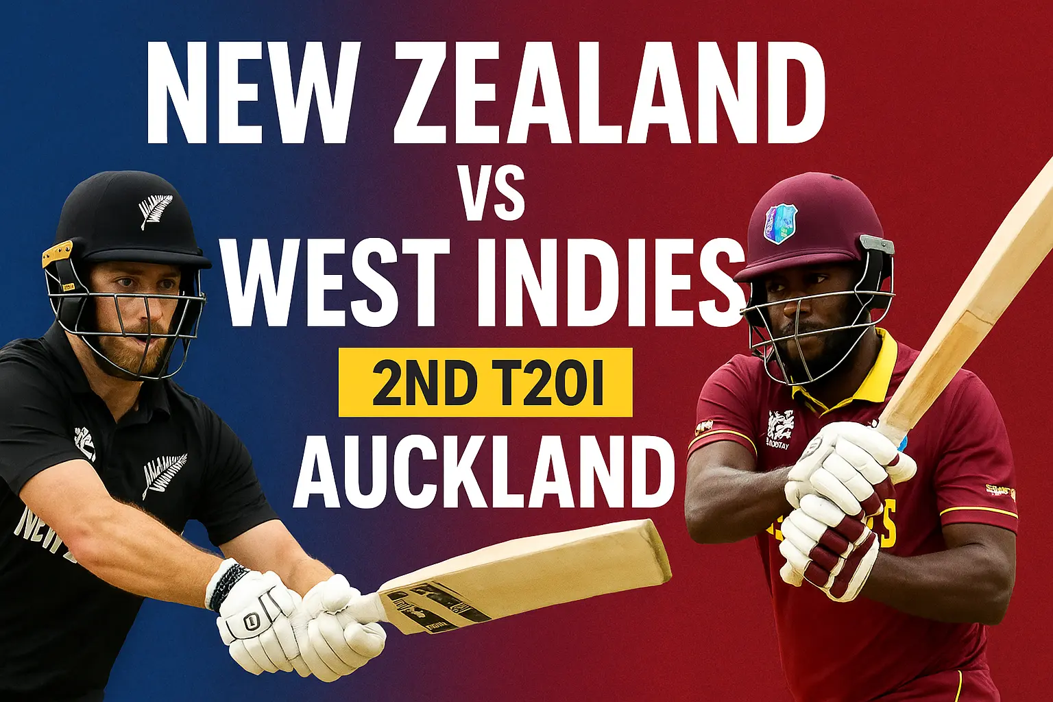 Thrilling New Zealand vs West Indies 2nd T20I Live Score & Highlights from Auckland