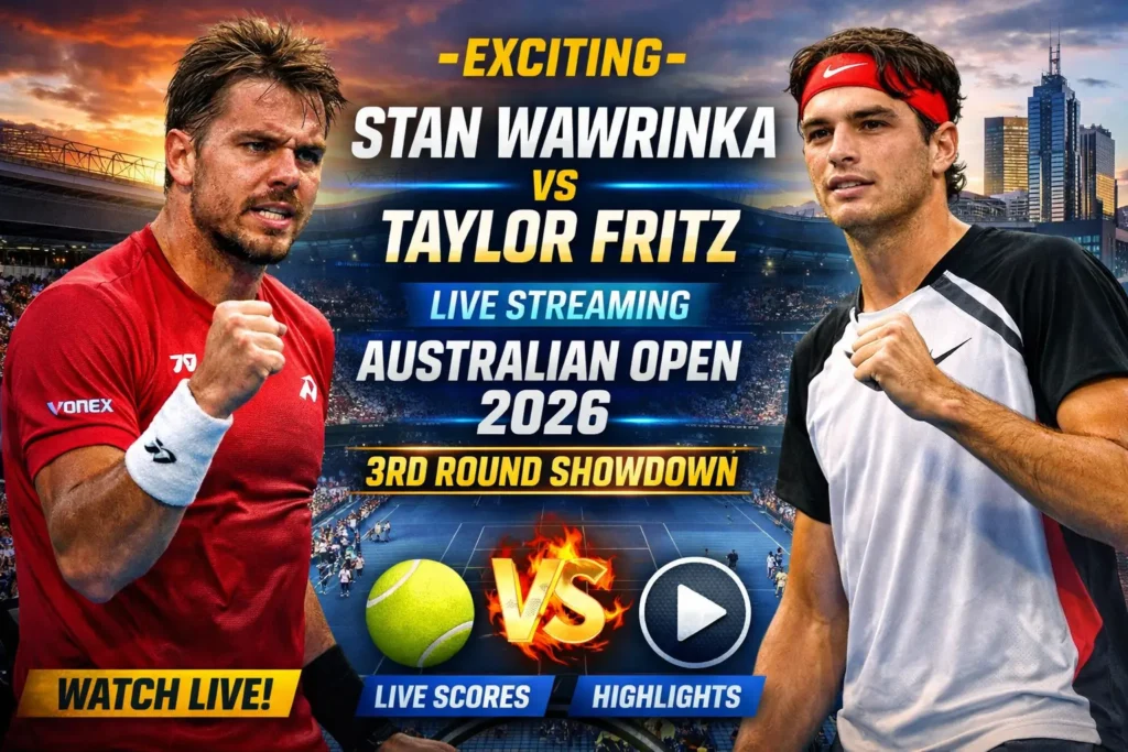 Exciting Stan Wawrinka vs Taylor Fritz
