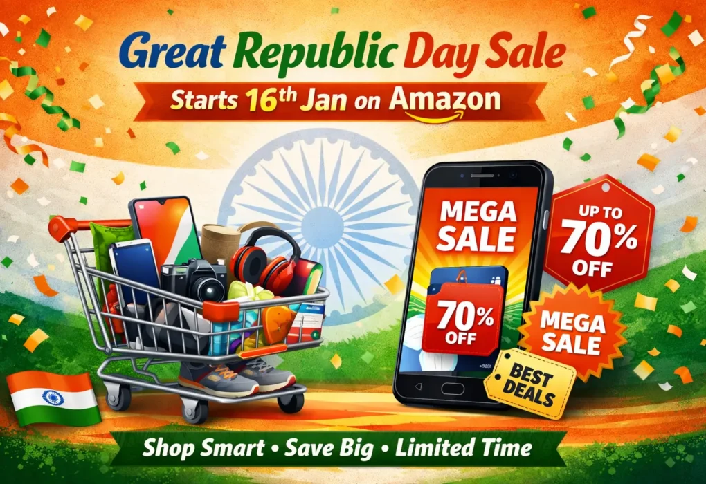 🇮🇳 Great Republic Day Sale Starts 16th Jan on Amazone – Don’t Miss Out!