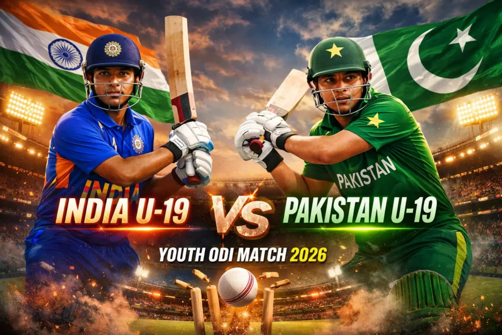 Spectacular Showdown Ahead: India Under-19 vs Pakistan Under-19 Youth ODI Match 2026 – A Thrilling Rivalry Returns