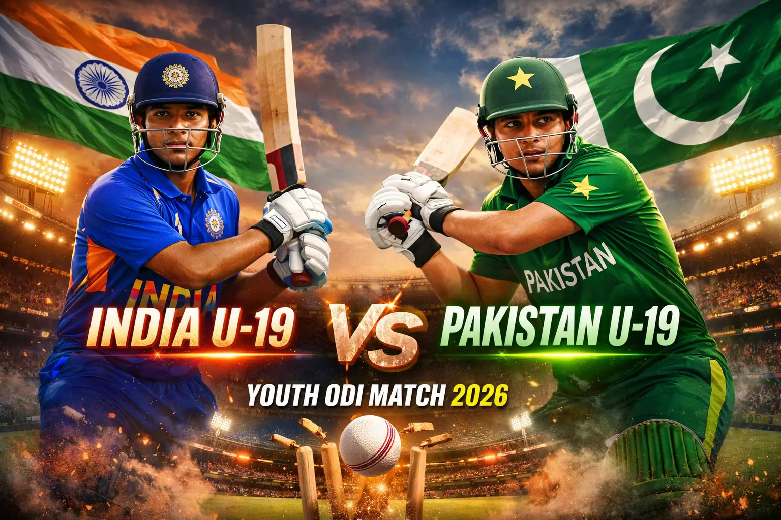 Spectacular Showdown Ahead: India Under-19 vs Pakistan Under-19 Youth ODI Match 2026 – A Thrilling Rivalry Returns