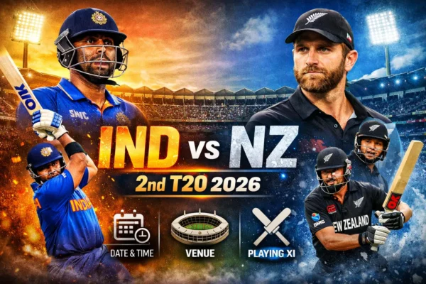 Power-Packed & Positive Preview: IND vs NZ 2nd T20 2026 Match Guide