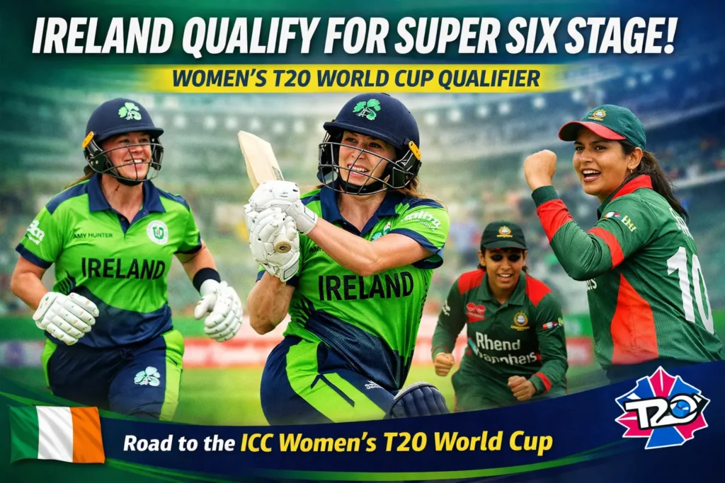 Thrilling Ireland Have Qualified for Super Six Stage