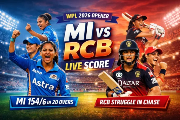 MI vs RCB LIVE Score