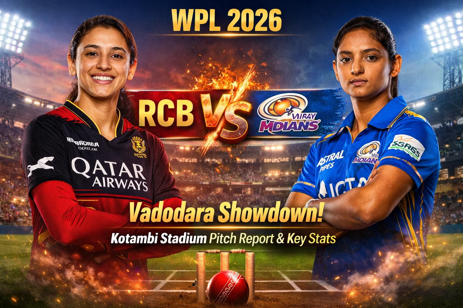 WPL 2026 RCB vs MI