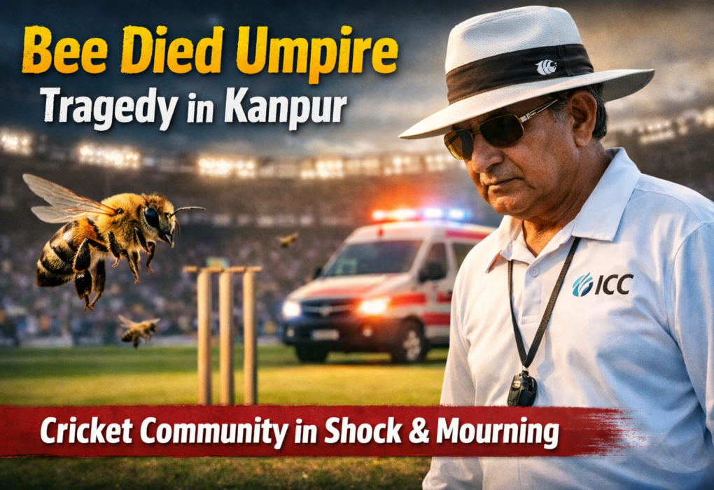 Bee Died Umapire Tragedy: Heartbreaking Yet Inspiring Moment Shocks Kanpur Cricket Community