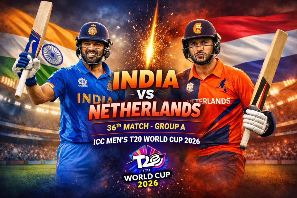 India vs Netherlands