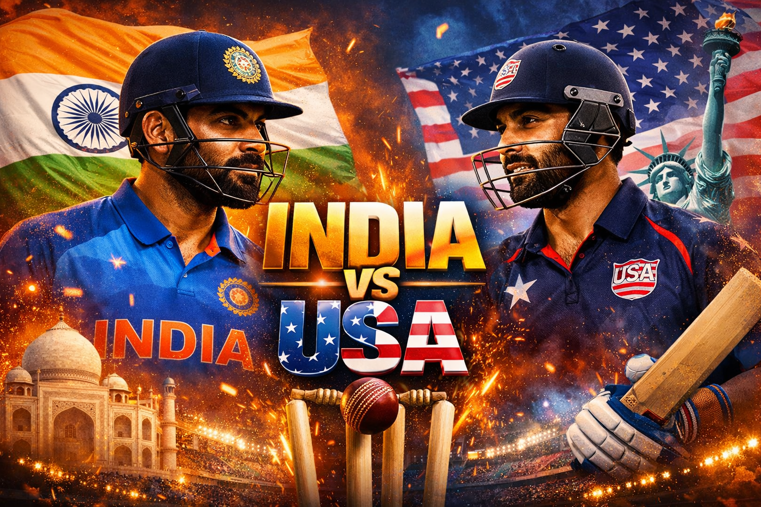 India vs USA Power-Packed Showdown with Pride: Sparks Positive Global Buzz
