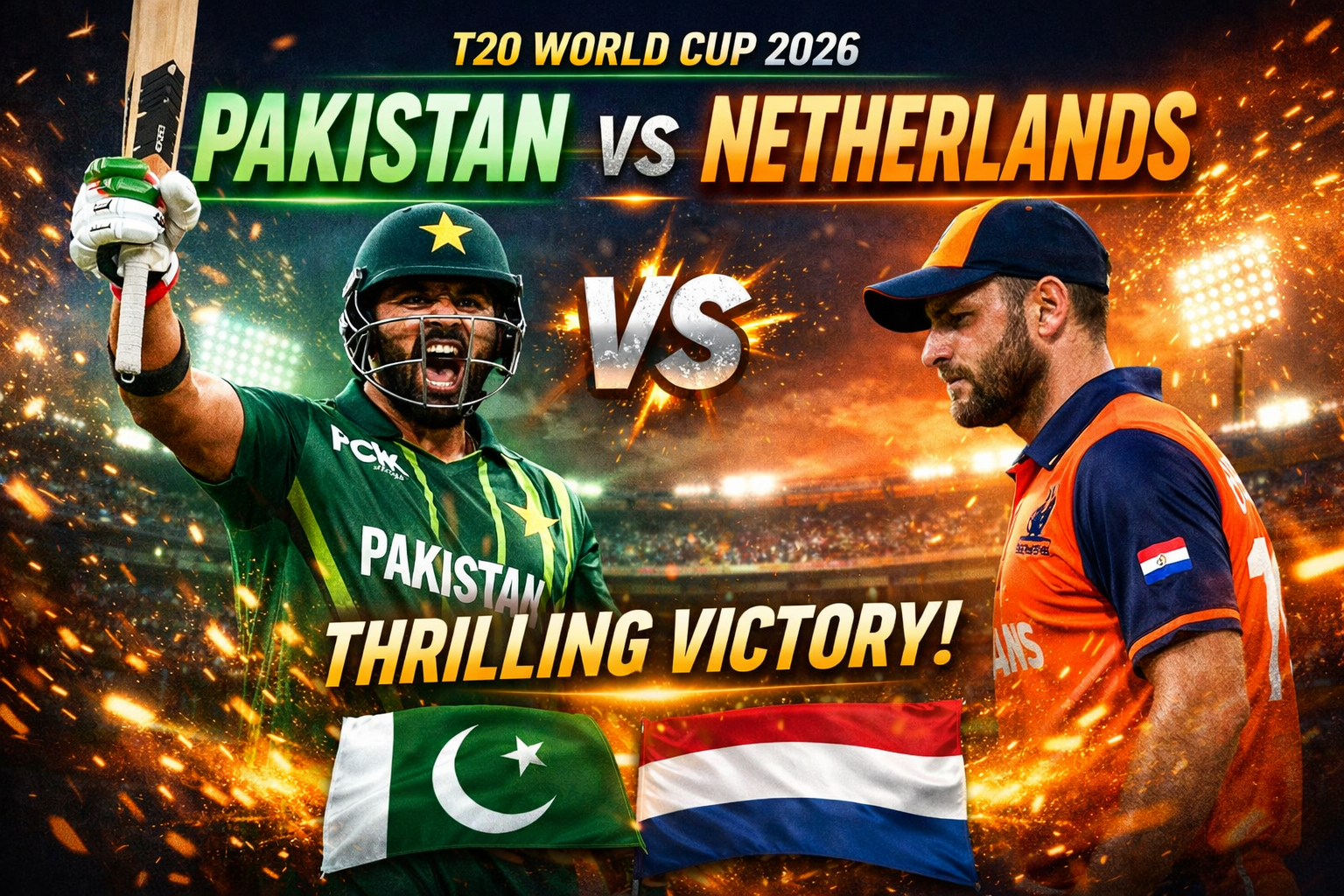 Pakistan vs Netherlands