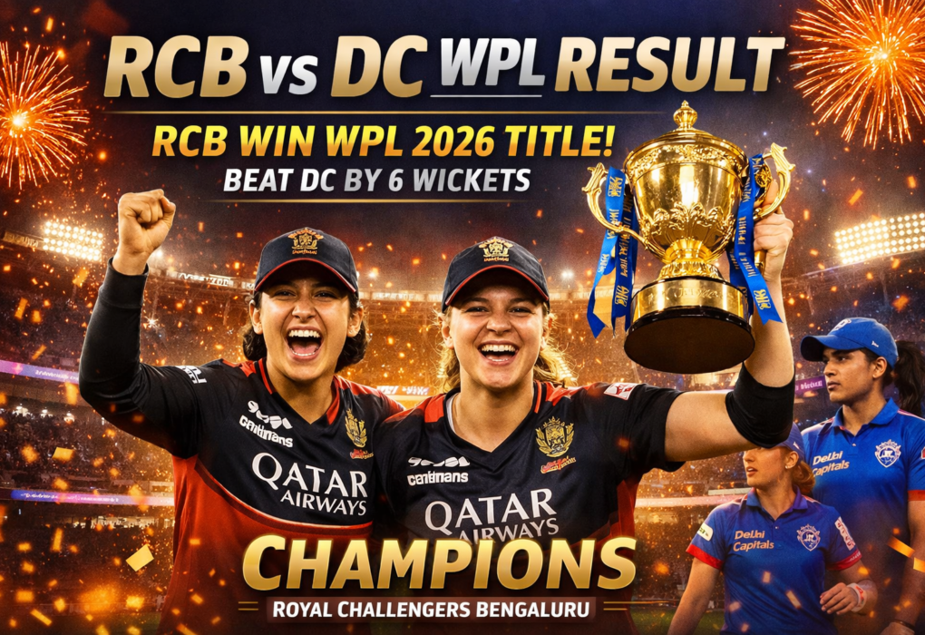 RCB vs DC WPL Result: Historic Triumph as RCB Clinch First WPL 2026 Title With Dominant Final Win