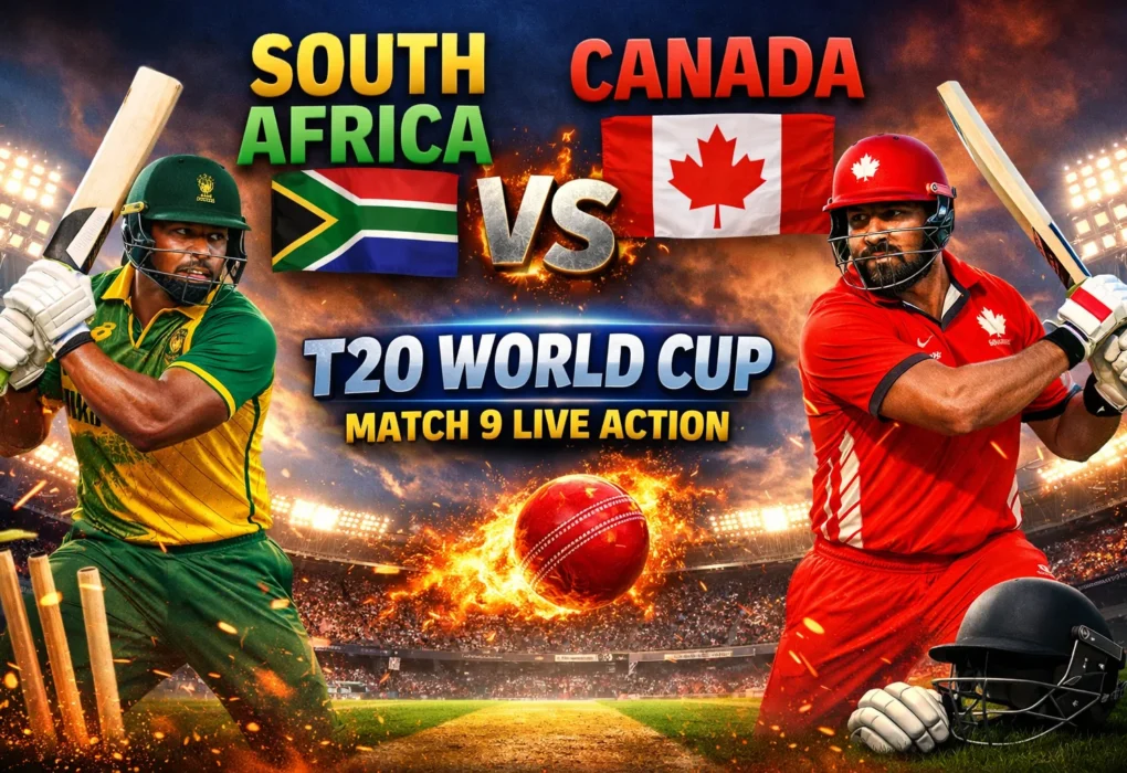 South Africa vs Canada Dominant Clash Brings Hope: T20 World Cup Match 9 Live Action