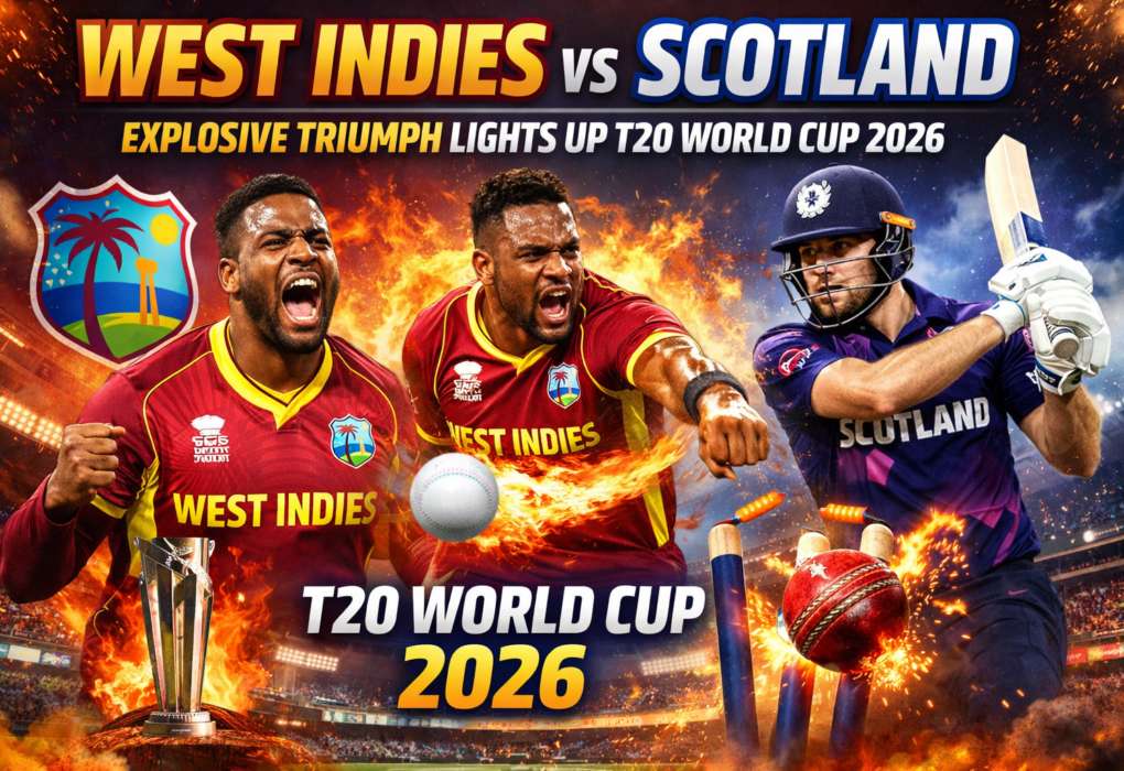 West Indies vs Scotland: Explosive Triumph Lights Up T20 World Cup 2026 Thriller