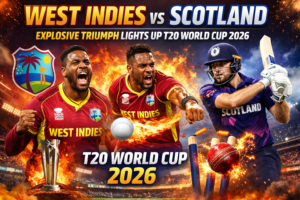 West Indies vs Scotland: Explosive Triumph Lights Up T20 World Cup 2026 Thriller