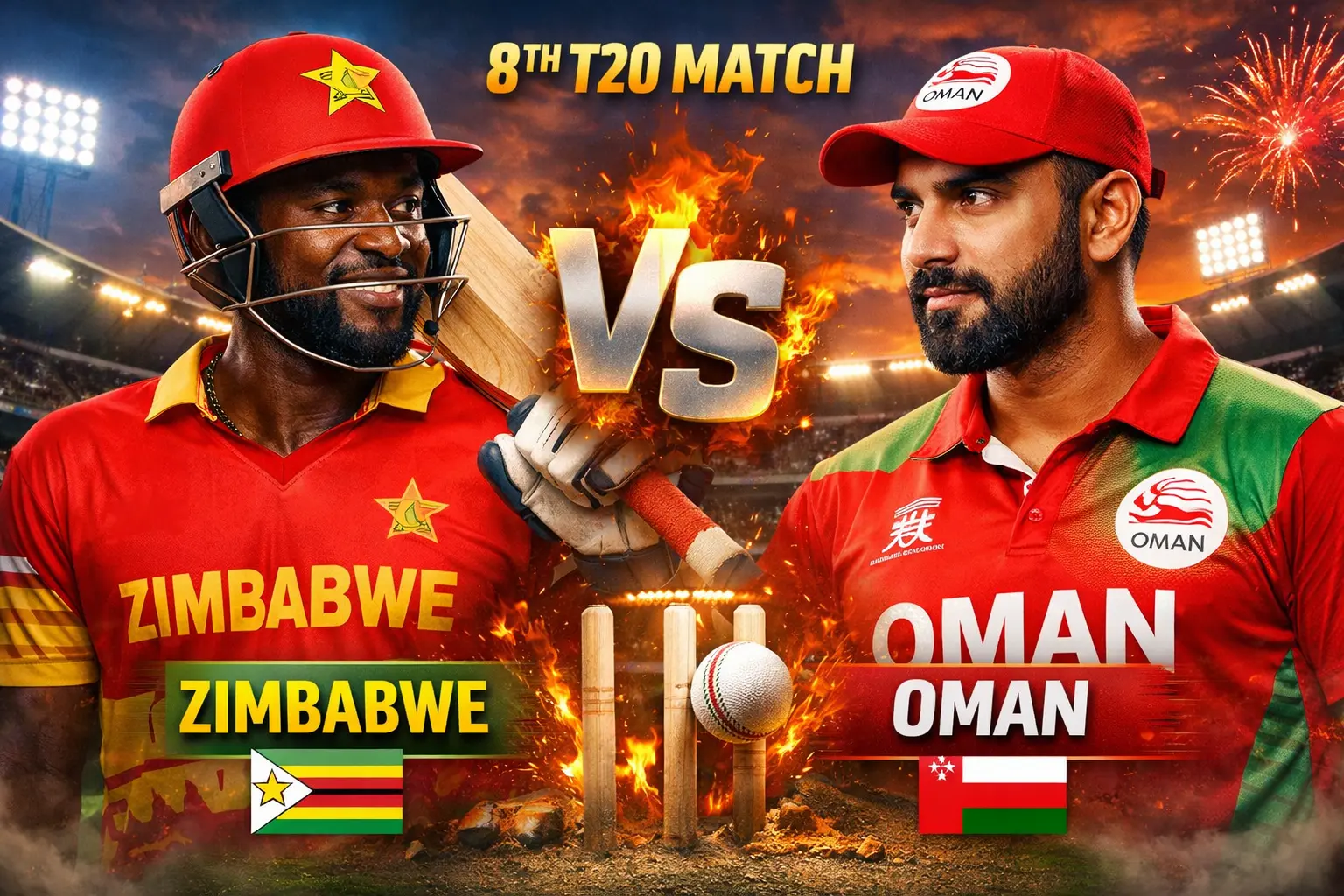 Zimbabwe vs Oman
