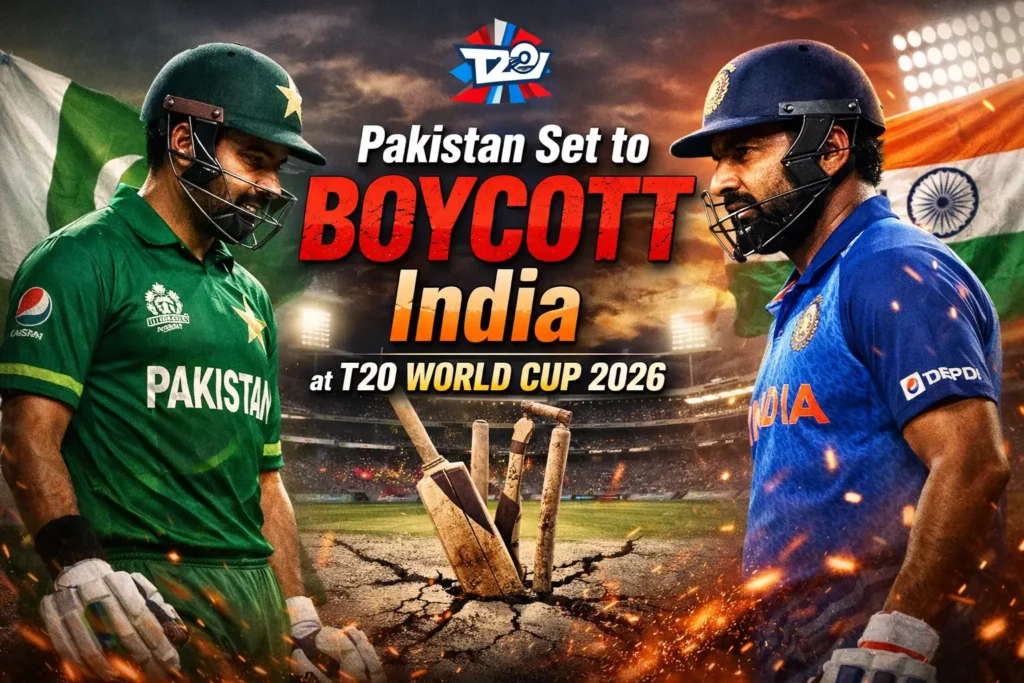 Pakistan Set to Boycott India Bold & Positive Move at T20 World Cup 2026