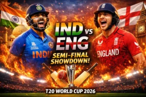 Ind vs Eng: Explosive & Thrilling Semi-Final Clash in T20 World Cup 2026 Knockout Stage