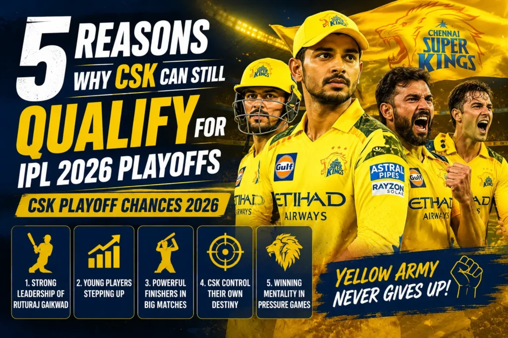 CSK Playoff Chances 2026