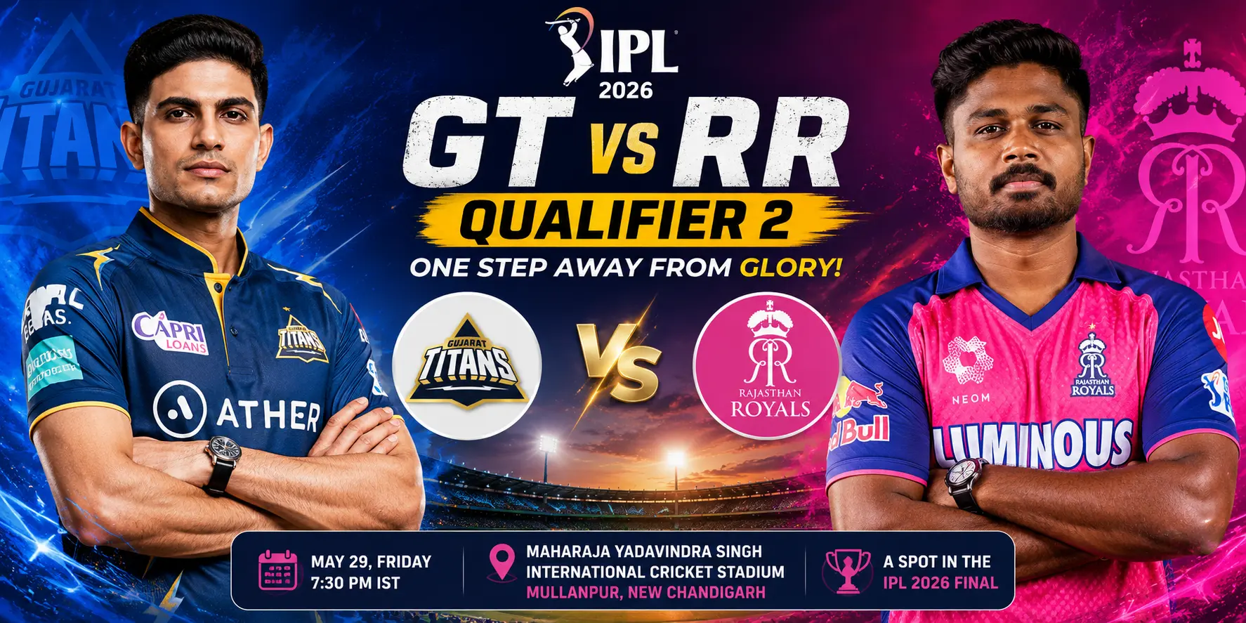 GT vs RR Qualifier 2