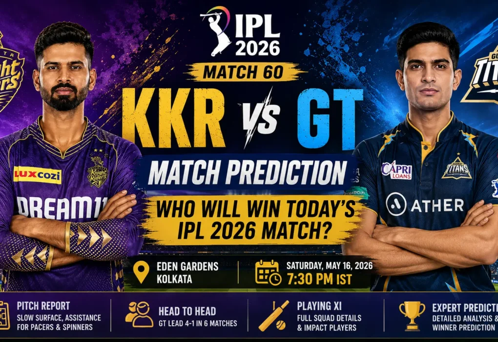 KKR vs GT Match Prediction