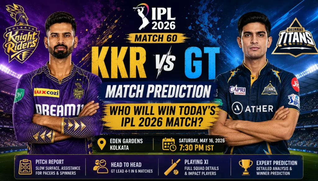KKR vs GT Match Prediction