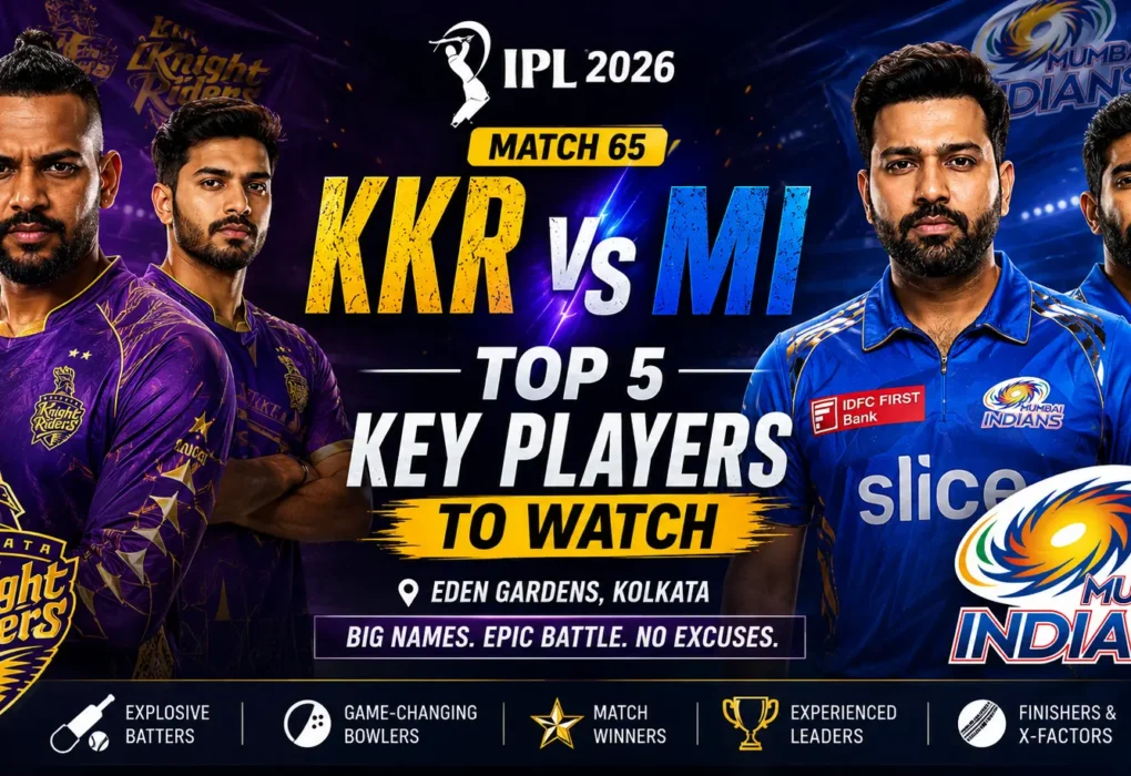 KKR vs MI Key Players