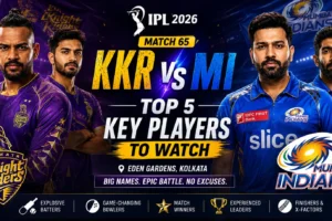 KKR vs MI Key Players