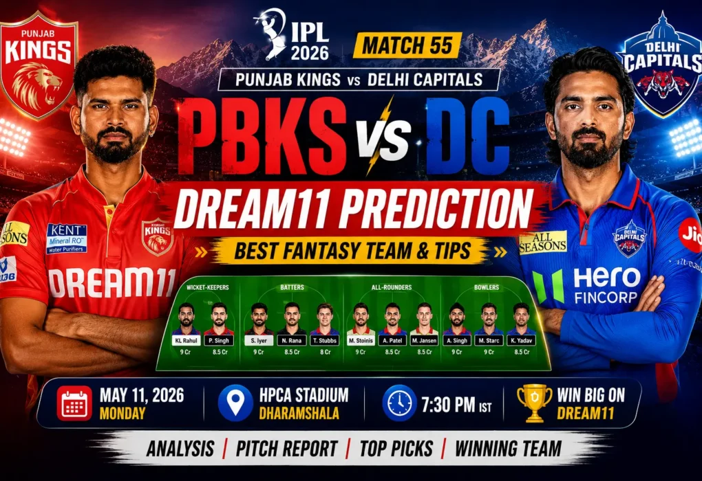PBKS vs DC Dream11 Prediction