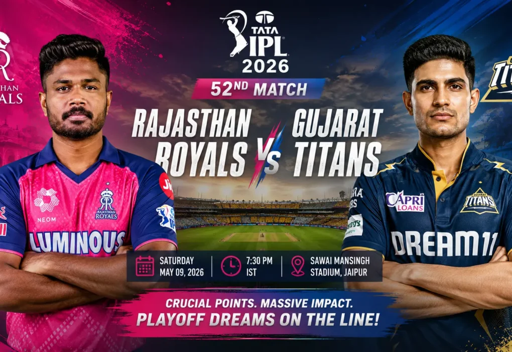 Rajasthan Royals vs Gujarat Titans