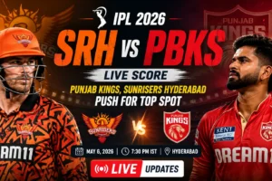 SRH vs PBKS