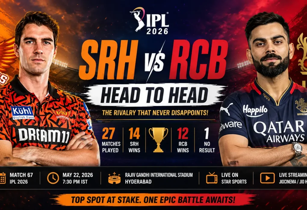 SRH vs RCB