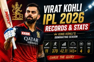 Virat Kohli IPL 2026 Records & Stats