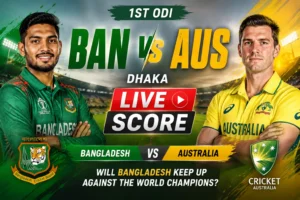 BAN vs AUS