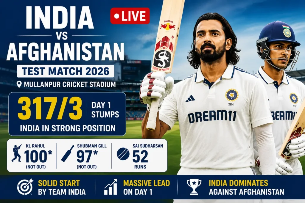 India vs Afghanistan
