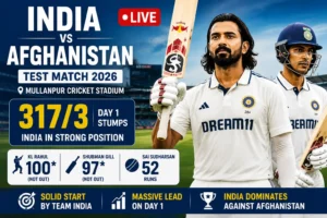 India vs Afghanistan