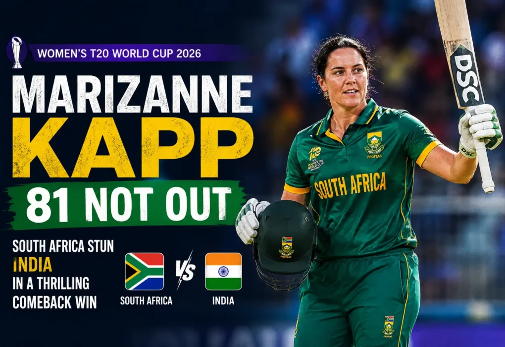 Marizanne Kapp 81 Not Out