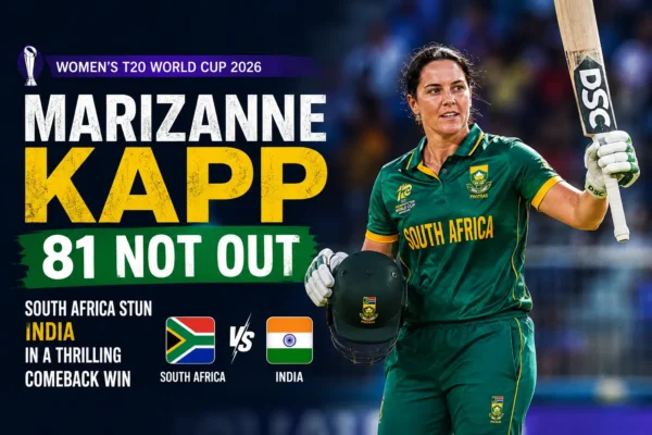 Marizanne Kapp 81 Not Out