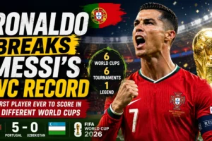 Ronaldo Breaks Messi's WC