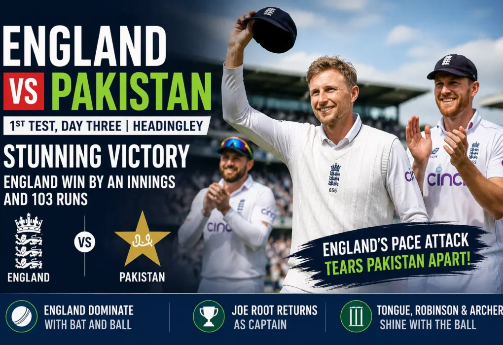 England vs Pakistan