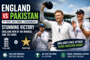 England vs Pakistan