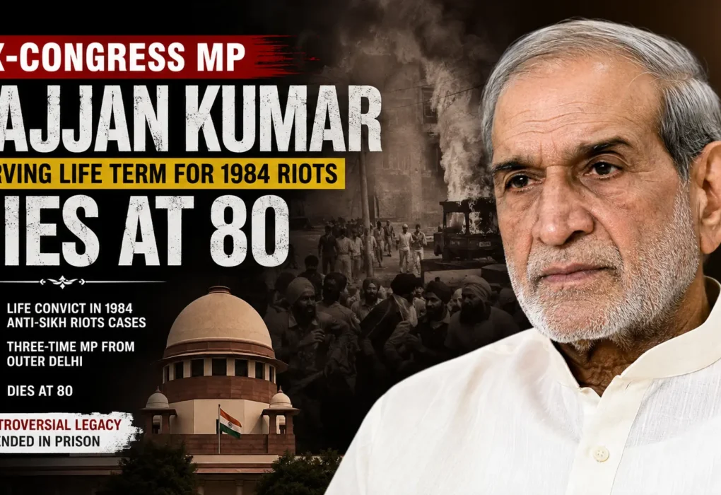 Congress MP Sajjan Kumar