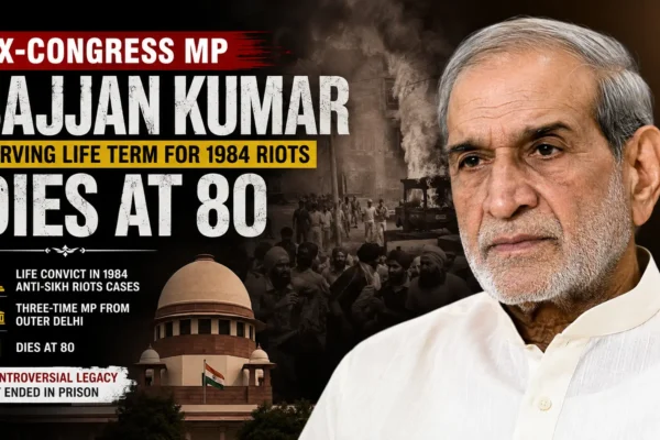 Congress MP Sajjan Kumar